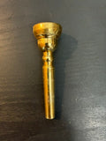 Used Schilke 20 Trumpet Mouthpiece in Gold Plate