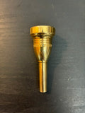 Used Schilke 20D2D Heavyweight Cornet Mouthpiece in Gold Plate