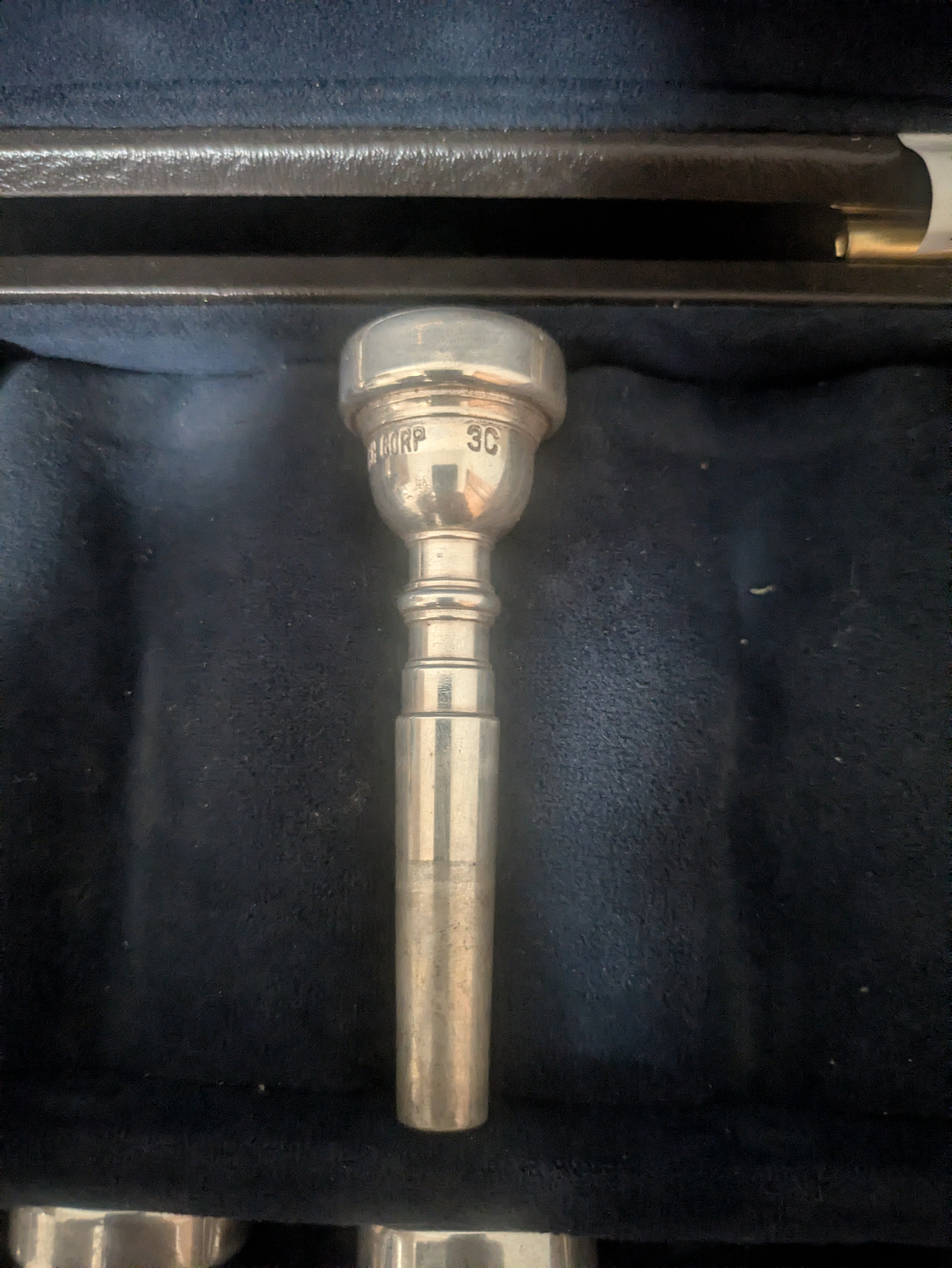 Used Bach Corp 3C Trumpet Mouthpiece
