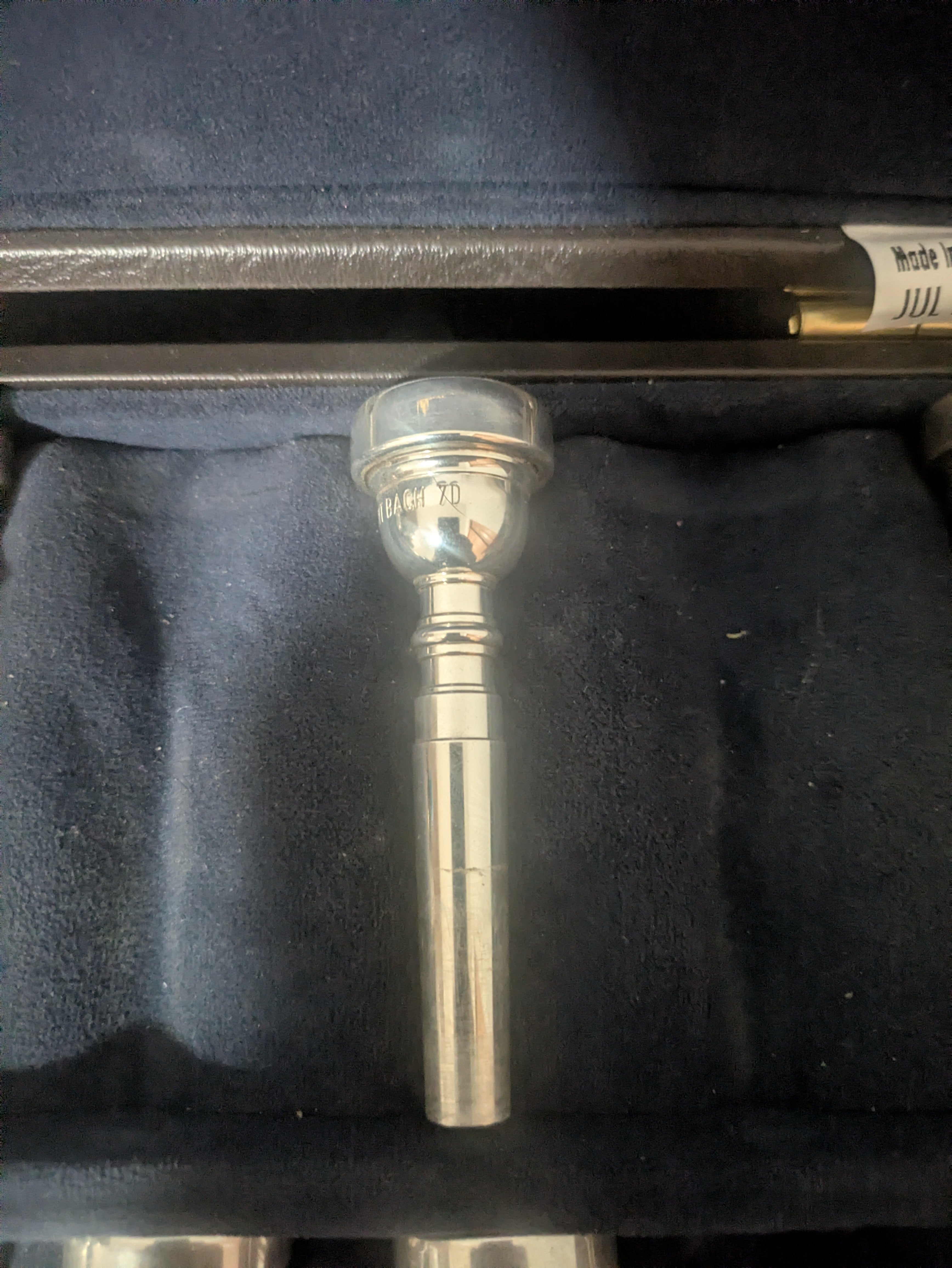 Used Bach 7D Trumpet Mouthpiece